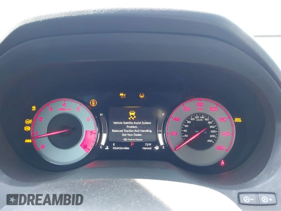 2023 Acura RDX Advance with VIN 5J8TC2H8XPL013018, listed as a IAAI auction lot 42102048 with 16,416 mi miles and . Bid and sale history available at DreamBid. Image 7.