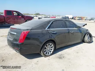 2016 Cadillac CTS Sedan RWD with VIN 1G6AP5SX5G0194397, listed as a IAAI auction lot 41791898 with 77,809 mi miles. Bid and sale history available at carsss.com. Image 4.