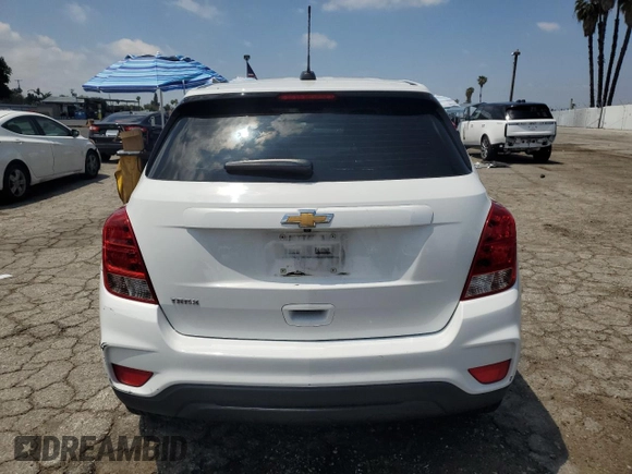 2018 Chevrolet Trax LS with VIN KL7CJKSBXJB602153, listed as a Copart auction lot 54795795 with 139,790 mi miles and Clean Title. Bid and sale history available at carsss.com. Image 6.