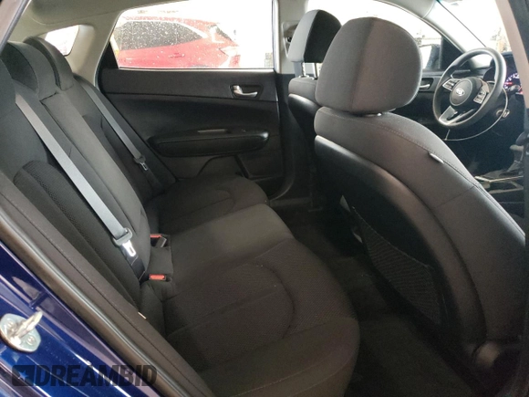2019 Kia Optima LX with VIN 5XXGT4L30KG351365, listed as a Copart auction lot 58257735 with 29,874 mi miles and Salvage title. Bid and sale history available at DreamBid. Image 10.