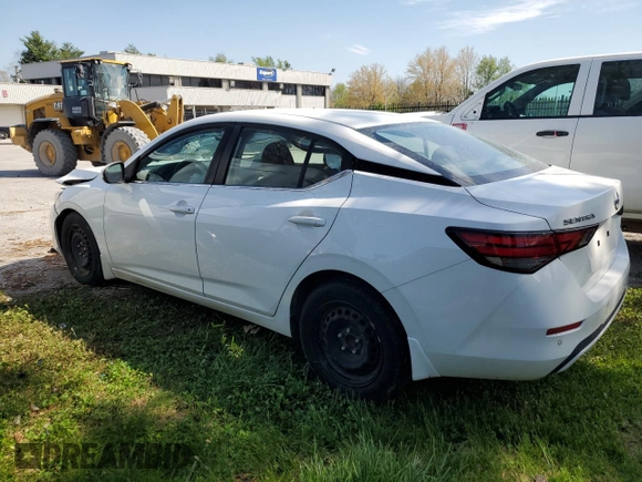 2021 Nissan Sentra S z VIN 3N1AB8BV2MY226738, wystawiony jako Copart lot #50047545 z przebiegiem Nie podano mil oraz Szkoda całkowita • Salvage title. Historia ofert i sprzedaży dostępna na DreamBid. Obrazek 2.
