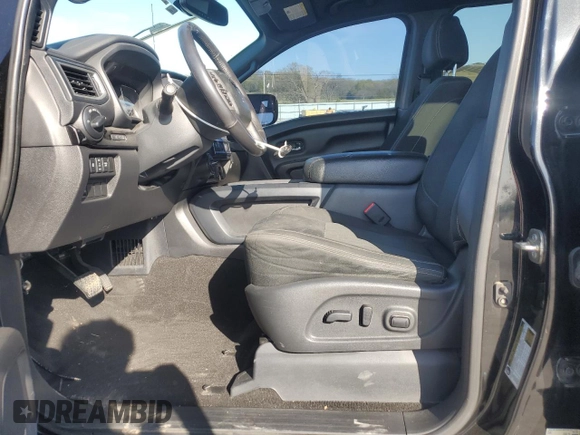 2018 Nissan Titan SV with VIN 1N6AA1E57JN545173, listed as a Copart auction lot 51579155 with 165,786 mi miles and Non repairable. Bid and sale history available at DreamBid. Image 7.