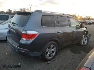 2011 Toyota Highlander Limited with VIN 5TDYK3EHXBS048747, listed as a Copart auction lot 88459205 with 170,287 mi miles and Salvage Title. Bid and sale history available at carsss.com. Image 3.