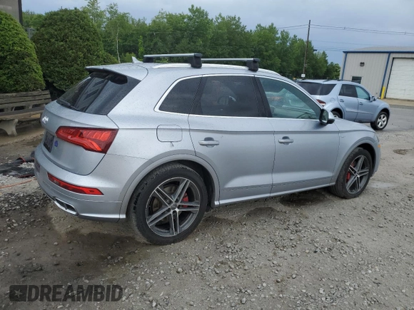 2018 Audi SQ5 Prestige with VIN WA1C4AFY1J2072006, listed as a Copart auction lot 58429414 with 87,450 mi miles and Salvage Title. Bid and sale history available at DreamBid. Image 3.