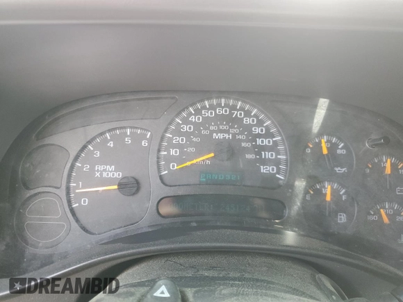 2003 Chevrolet Silverado 1500 LT with VIN 1GCEK19TX3E330934, listed as a Copart auction lot 51159685 with 245,124 mi miles and Salvage Title. Bid and sale history available at DreamBid. Image 9.