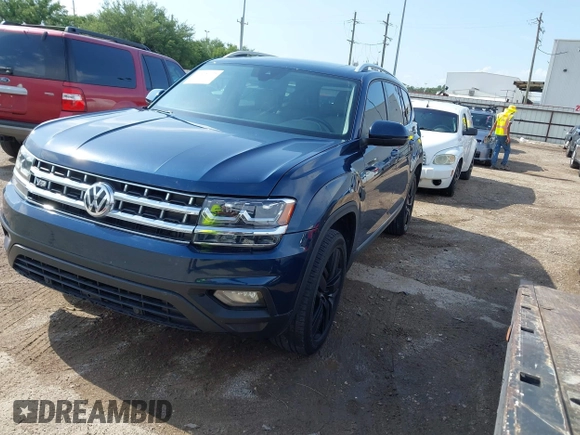2018 Volkswagen Atlas SEL z VIN 1V2MR2CA4JC512804, wystawiony jako IAAI lot #42528402 z przebiegiem 59 226 mil mil oraz . Historia ofert i sprzedaży dostępna na DreamBid. Obrazek 2.