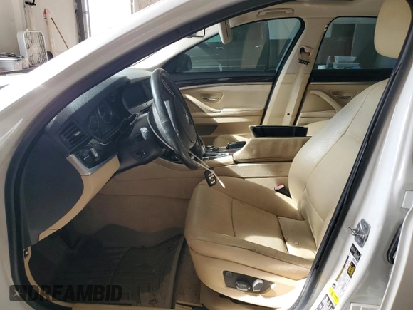 2012 BMW 5 Series 535i xDrive with VIN WBAFU7C53CDU64313, listed as a Copart auction lot 46870845 with Not Provided miles and Salvage Title. Bid and sale history available at DreamBid. Image 7.