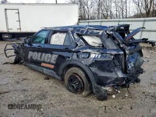 2024 Ford Police Interceptor Utility z VIN 1FM5K8AB5RGA30447, wystawiony jako Copart lot #43922145 z przebiegiem Nie podano mil oraz Szkody całkowita. Historia ofert i sprzedaży dostępna na DreamBid. Obrazek 2.