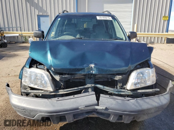 1996 Honda CR-V with VIN RD11096155, listed as a Copart auction lot 59189215 with 129,069 mi miles and Salvage title. Bid and sale history available at DreamBid. Image 5.
