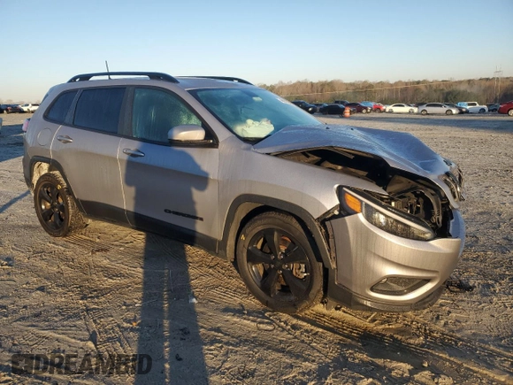 2020 Jeep Cherokee Altitude with VIN 1C4PJLLB3LD573594, listed as a Copart auction lot 48679235 with 46,212 mi miles and Salvage Title. Bid and sale history available at carsss.com. Image 4.