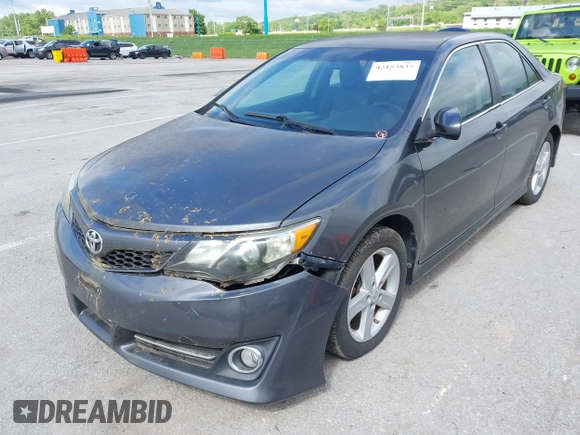 2012 Toyota Camry L with VIN 4T1BF1FK6CU046429, listed as a IAAI auction lot 42153837 with 211,610 mi miles. Bid and sale history available at carsss.com. Image 2.