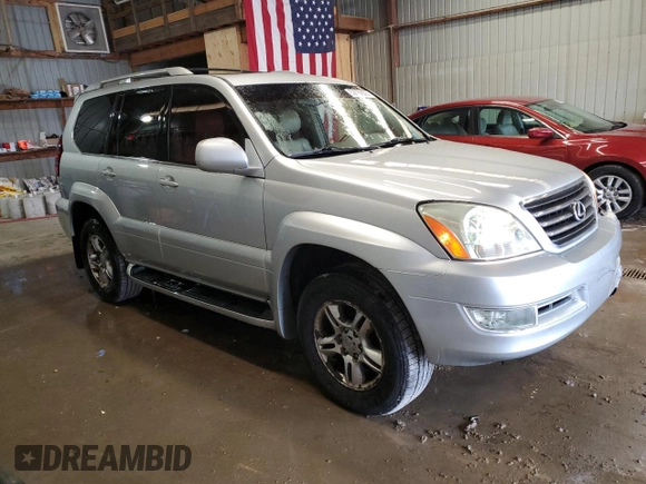 2006 Lexus GX 470 z VIN JTJBT20X560099980, wystawiony jako Copart lot #53036605 z przebiegiem 377 462 mil mil oraz Tytuł czysty. Historia ofert i sprzedaży dostępna na DreamBid. Obrazek 4.