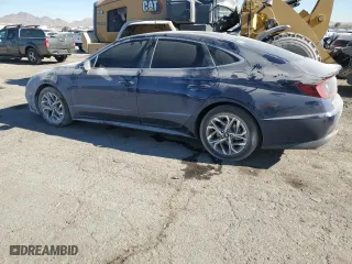 2021 Hyundai Sonata SEL with VIN 5NPEF4JA1MH097320, listed as a Copart auction lot 42179205 with 45,309 mi miles and Salvage Title. Bid and sale history available at carsss.com. Image 2.