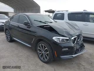 2019 BMW X4 xDrive30i with VIN 5UXUJ3C58KLG55968, listed as a IAAI auction lot 41286393 with 60,785 mi miles. Bid and sale history available at carsss.com. Image 1.