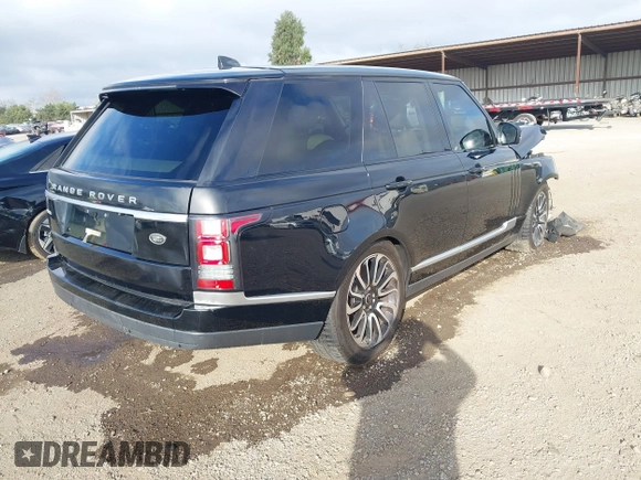 2017 Land Rover Range Rover HSE z VIN SALGS2FV5HA362346, wystawiony jako IAAI lot #40994530 z przebiegiem 37 958 mil mil oraz . Historia ofert i sprzedaży dostępna na DreamBid. Obrazek 4.
