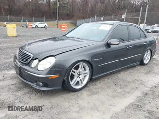 2003 Mercedes-Benz E-Class 5.5L AMG with VIN WDBUF76JX3A267197, listed as a IAAI auction lot 41485778 with 89,310 mi miles. Bid and sale history available at carsss.com. Image 17.