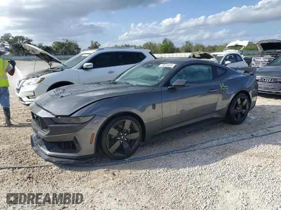 2024 Ford Mustang Dark Horse with VIN 1FA6P8R07R5506308, listed as a Copart auction lot 79815524 with 0 mi miles and Salvage Title. Bid and sale history available at carsss.com. Image 1.