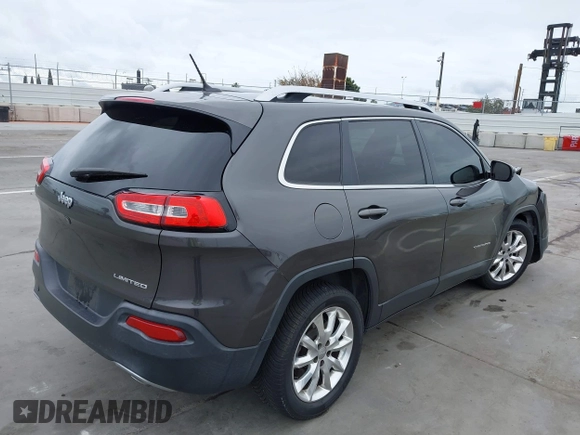 2014 Jeep Cherokee Limited with VIN 1C4PJLDS9EW241875, listed as a IAAI auction lot 42062856 with 90,052 mi miles and . Bid and sale history available at DreamBid. Image 4.