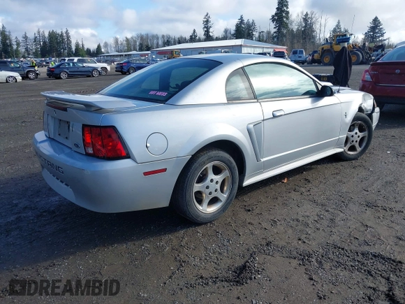 2003 Ford Mustang Standard with VIN 1FAFP40413F312108, listed as a IAAI auction lot 41954137 with 90,415 mi miles. Bid and sale history available at carsss.com. Image 4.