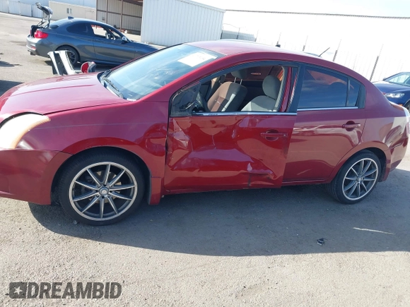2007 Nissan Sentra 2.0 with VIN 3N1AB61E57L687133, listed as a IAAI auction lot 41713134 with 137,679 mi miles and . Bid and sale history available at DreamBid. Image 6.