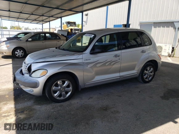 2002 Chrysler PT Cruiser Limited z VIN 3C8FY68B02T373703, wystawiony jako Copart lot #58559905 z przebiegiem 133 681 mil mil oraz Szkoda całkowita • Salvage title. Historia ofert i sprzedaży dostępna na DreamBid. Obrazek 1.