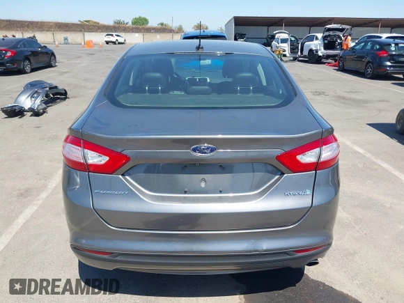 2014 Ford Fusion SE Hybrid with VIN 3FA6P0LU5ER393530, listed as a IAAI auction lot 42478440 with 93,728 mi miles and . Bid and sale history available at DreamBid. Image 17.
