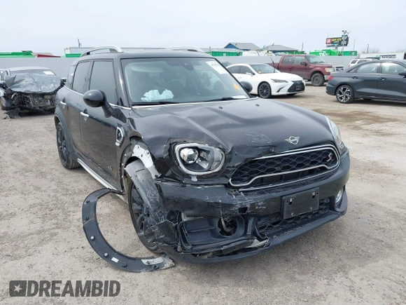 2019 MINI Countryman Cooper S with VIN WMZYT5C58K3E64351, listed as a IAAI auction lot 41739265 with 58,893 mi miles. Bid and sale history available at carsss.com. Image 6.
