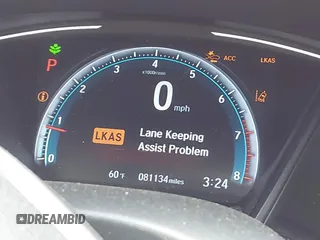 2019 Honda Civic LX with VIN 19XFC2F61KE009471, listed as a IAAI auction lot 42017532 with 81,134 mi miles and . Bid and sale history available at DreamBid. Image 15.