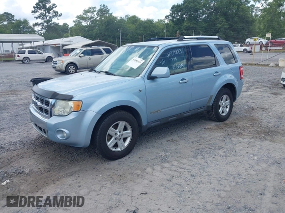 2008 Ford Escape Hybrid z VIN 1FMCU49H88KD98832, wystawiony jako IAAI lot #42656141 z przebiegiem 289 930 mil mil oraz . Historia ofert i sprzedaży dostępna na DreamBid. Obrazek 2.