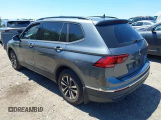 2024 Volkswagen Tiguan S with VIN 3VVRB7AX5RM142006, listed as a IAAI auction lot 42199560 with 235 mi miles and . Bid and sale history available at DreamBid. Image 3.