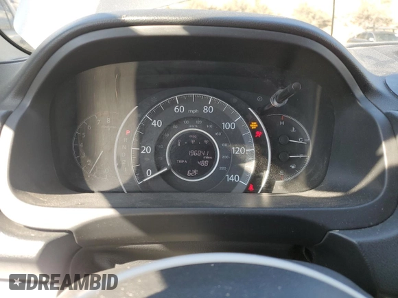 2013 Honda CR-V EX with VIN 2HKRM4H57DH627578, listed as a Copart auction lot 50625525 with 196,841 mi miles and Salvage Title. Bid and sale history available at carsss.com. Image 9.