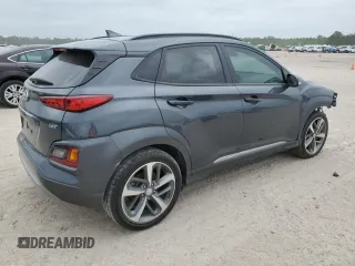 2021 Hyundai Kona Ultimate with VIN KM8K53A55MU665296, listed as a Copart auction lot 51815265 with 28,574 mi miles and Salvage Title. Bid and sale history available at carsss.com. Image 3.