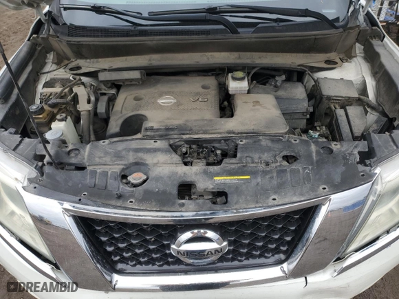 2013 Nissan Pathfinder SL with VIN 5N1AR2MM9DC635902, listed as a Copart auction lot 48483055 with 207,653 mi miles and Salvage Title. Bid and sale history available at carsss.com. Image 12.