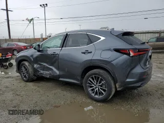 2023 Lexus NX with VIN 2T2GGCEZ0PC019310, listed as a Copart auction lot 48616335 with 11,229 mi miles and Salvage Title. Bid and sale history available at carsss.com. Image 2.