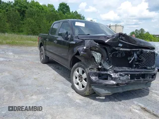 2018 Ford F-150 XL with VIN 1FTEW1CP0JFE36641, listed as a IAAI auction lot 41445055 with 137,569 mi miles and . Bid and sale history available at DreamBid. Image 1.