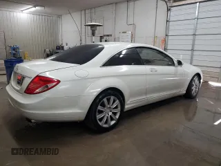 2008 Mercedes-Benz CL-Class V8 with VIN WDDEJ71X78A015887, listed as a Copart auction lot 86195154 with 108,137 mi miles and Salvage Title. Bid and sale history available at carsss.com. Image 3.