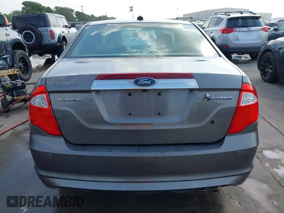 2010 Ford Fusion Hybrid with VIN 3FADP0L32AR342981, listed as a IAAI auction lot 42062235 with 287,126 mi miles. Bid and sale history available at carsss.com. Image 17.