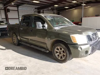 2004 Nissan Titan LE with VIN 1N6AA07A74N524414, listed as a IAAI auction lot 39769313 with 299,250 mi miles and . Bid and sale history available at DreamBid. Image 1.