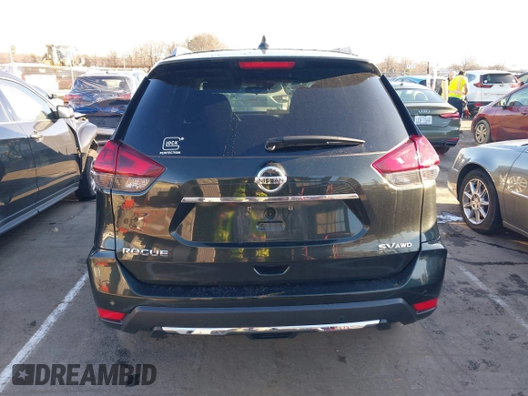 2020 Nissan Rogue S with VIN 5N1AT2MV9LC734888, listed as a IAAI auction lot 41768593 with 118,561 mi miles. Bid and sale history available at carsss.com. Image 15.