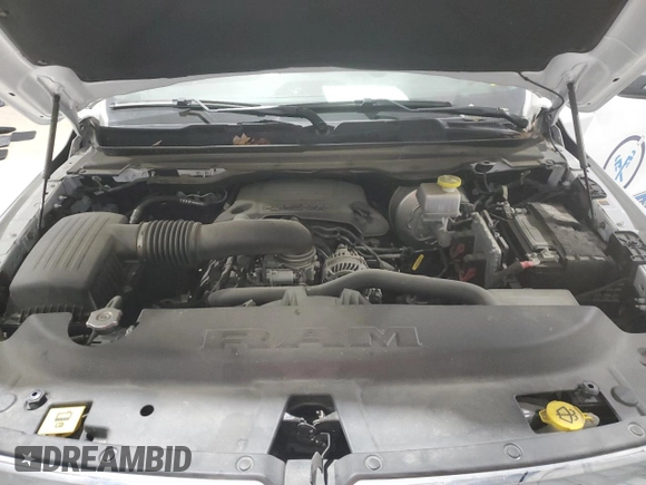 2022 Ram 1500 Big Horn with VIN 1C6SRFMT3NN443041, listed as a Copart auction lot 87381464 with 38,208 mi miles and Salvage title. Bid and sale history available at DreamBid. Image 11.