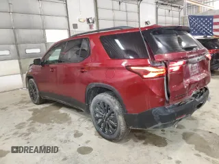 2022 Chevrolet Traverse RS with VIN 1GNEVJKW3NJ132404, listed as a Copart auction lot 87864525 with 69,058 mi miles and Salvage title. Bid and sale history available at DreamBid. Image 2.