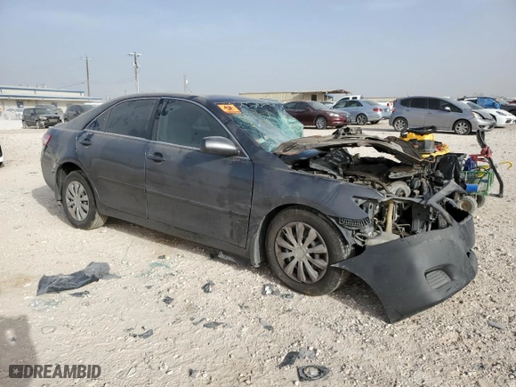 2010 Toyota Camry with VIN 4T1BF3EK7AU569288, listed as a Copart auction lot 49825855 with 0 mi miles and Salvage Title. Bid and sale history available at carsss.com. Image 4.