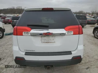 2012 GMC Terrain SLE-1 with VIN 2GKALMEK5C6313834, listed as a Copart auction lot 49534365 with 163,548 mi miles and Clean Title. Bid and sale history available at carsss.com. Image 6.