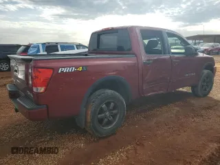 2015 Nissan Titan SV with VIN 1N6AA0EC4FN502992, listed as a Copart auction lot 44897015 with 146,497 mi miles and Salvage title. Bid and sale history available at DreamBid. Image 3.