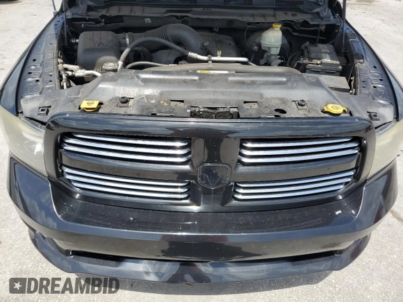 2015 Ram 1500 Sport z VIN 1C6RR6MT8FS629613, wystawiony jako Copart lot #63787025 z przebiegiem 162 686 mil mil oraz Czysty tytuł • Clean title. Historia ofert i sprzedaży dostępna na DreamBid. Obrazek 11.