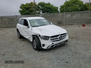 2020 Mercedes-Benz GLC 300 with VIN WDC0G8DB8LF698908, listed as a Copart auction lot 59491365 with 58,566 mi miles and Salvage title. Bid and sale history available at DreamBid. Image 14.