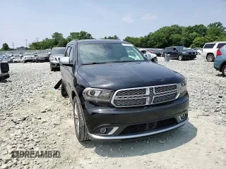 2017 Dodge Durango Citadel Anodized Platinum with VIN 1C4RDHEG5HC774691, listed as a Copart auction lot 57885025 with 176,240 mi miles and Salvage title. Bid and sale history available at DreamBid. Image 14.