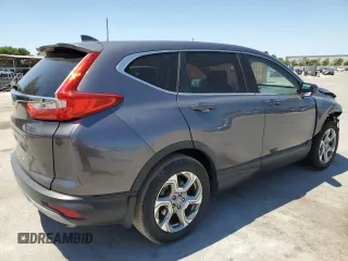 2019 Honda CR-V EX-L with VIN 7FARW1H85KE026768, listed as a Copart auction lot 53093785 with 55,291 mi miles and Salvage Title. Bid and sale history available at carsss.com. Image 3.