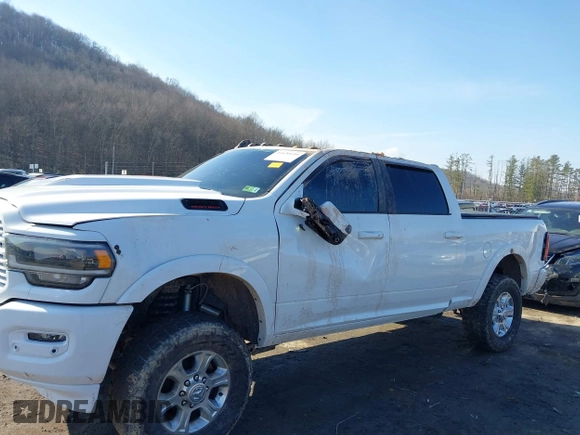 2019 Ram 2500 Laramie with VIN 3C6UR5FL0KG714111, listed as a IAAI auction lot 41630159 with 76,818 mi miles. Bid and sale history available at carsss.com. Image 6.