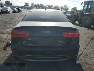 2013 Audi A6 3.0T Prestige with VIN WAUHGAFC5DN158510, listed as a Copart auction lot 63519994 with 115,196 mi miles and Salvage Title. Bid and sale history available at carsss.com. Image 6.